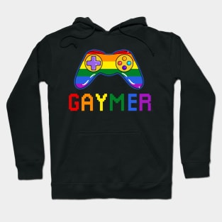 Gaymer LGBTQ Gay Pride Month Gamer Hoodie